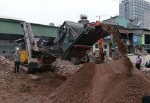 Giới thiệu dây chuyền nghiền phế thải xây dựng tại chỗ