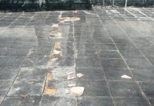 Phòng tránh nền gạch bong rộp bằng keo dán gạch và vữa xi măng