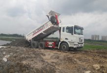 Phá dỡ san lấp công trình