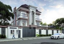 Thiết kế biệt thự phố đẹp tạo không gian sống thỏa mái