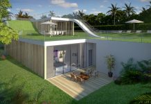 Thiết kế sân vườn theo phong cách hiện đại