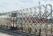 Dịch vụ sữa chữa cổng xếp chuyên nghiệp tại Quận Hoàng Mai Hà Nội