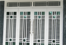 Thi công lắp đặt cửa sắt giá rẻ tại Quận 6 TpHCM