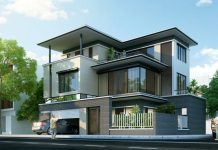 Thiết kế biệt thự đẹp, sang trọng tại Quận 4, TP Hồ Chí Minh