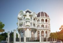 Thiết kế biệt thự đẹp, sang trọng tại Quận 6, TP Hồ Chí Minh