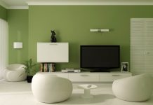 Thiết kế nội thất nhà ở với màu sắc hợp phong thủy