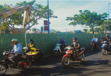 Lô cốt giăng khắp đường phố TP.HCM giáp Tết Giao thông