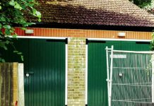 Xây nhà mới 2 tầng từ gara để xe cũ đẹp ấn tượng đến khó tin Gara cũ đẹp